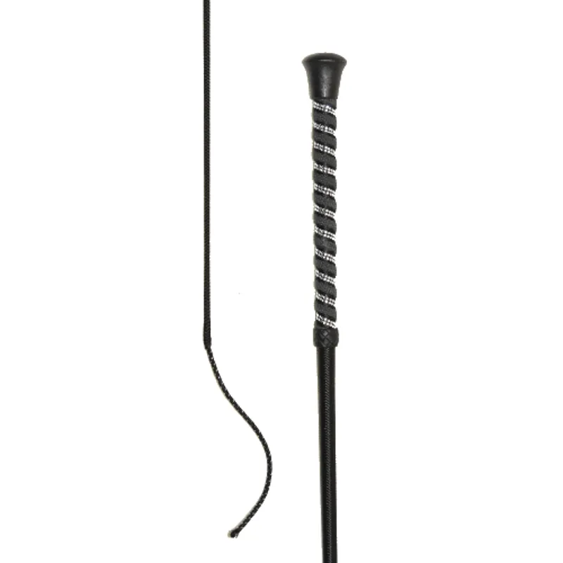 Chrome Collection Crystal Schooling Whip 39in