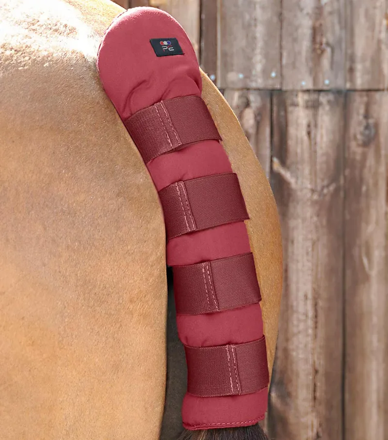 Premier Equine Horse Tail Guard Burgundy