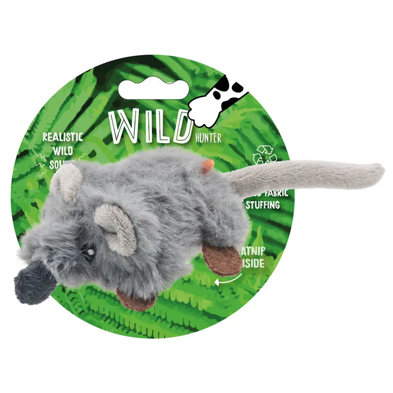 Wild Hunter Catnip Cat Toy Mouse