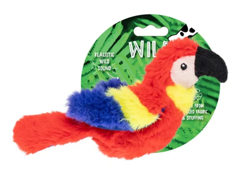 Wild Hunter Catnip Cat Toy Parrot