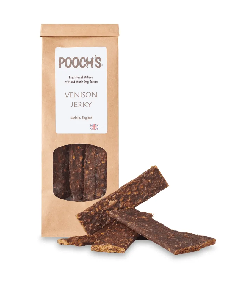 Pooch's Venison Jerky 95g
