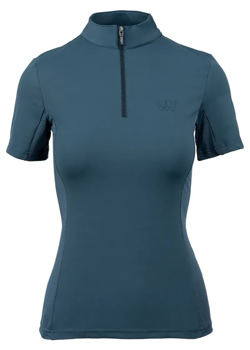 Woof Wear Short Sleeve Tech Shirt Petrol-5