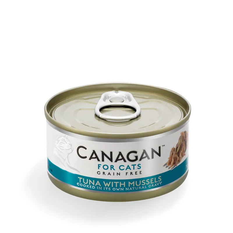 Canagan Tuna with Mussels Wet Cat Food 75g
