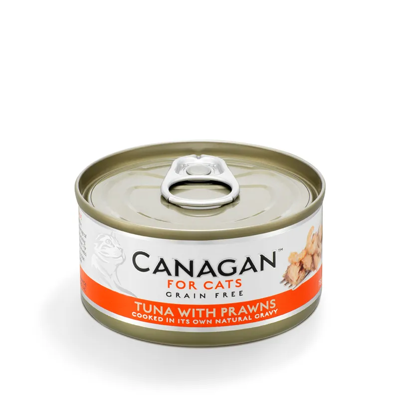 Canagan Tuna with Prawns Wet Cat Food 75g