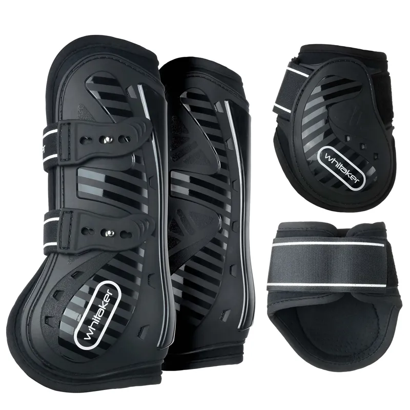 Whitaker LP083 Bingley Tendon Boots Black Full