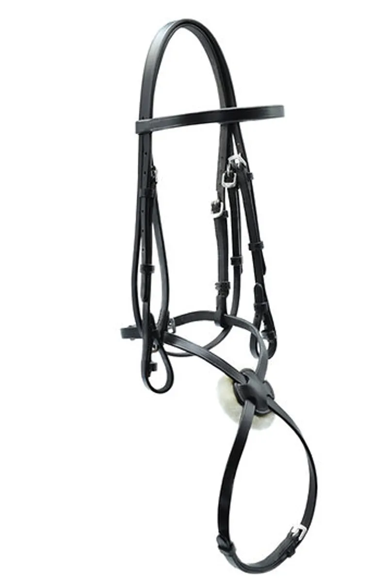 Ascot Grackle Bridle Brown-1