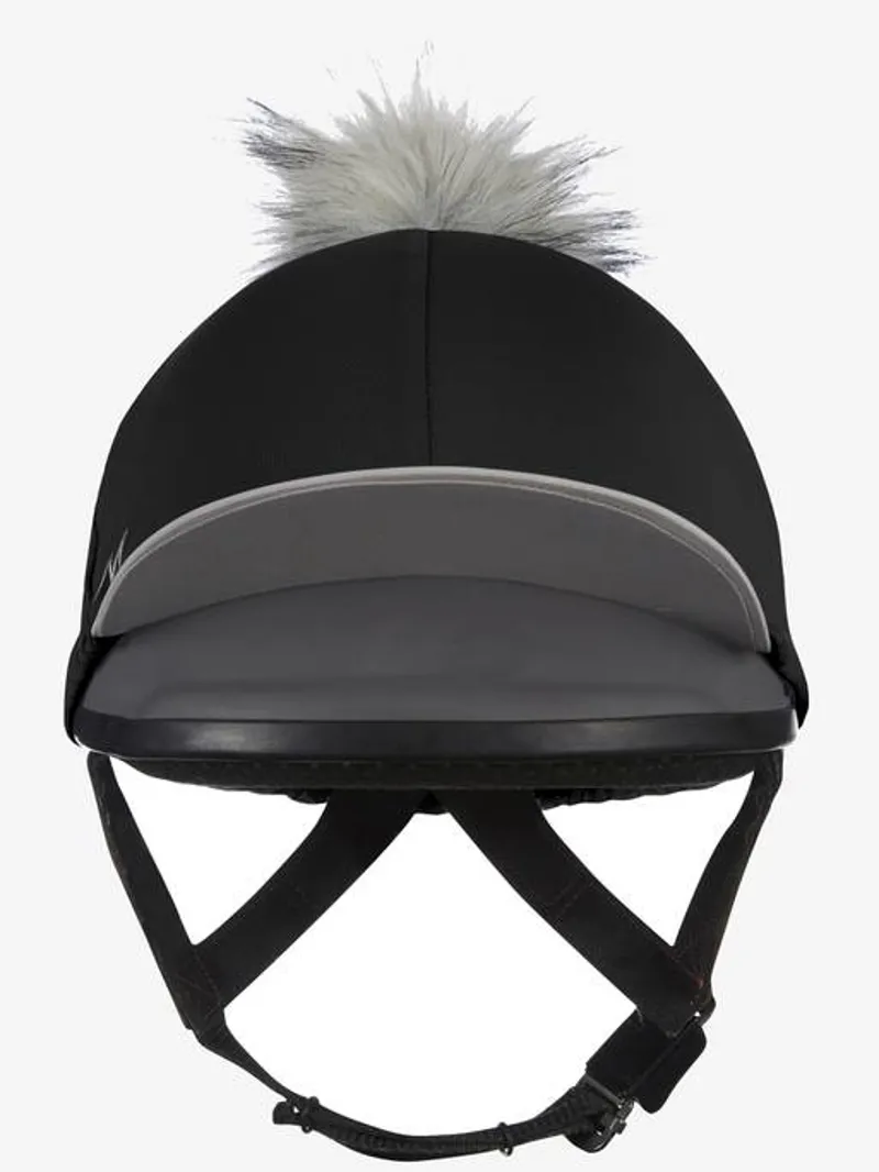 LeMieux Pom Hat Silk Black-2