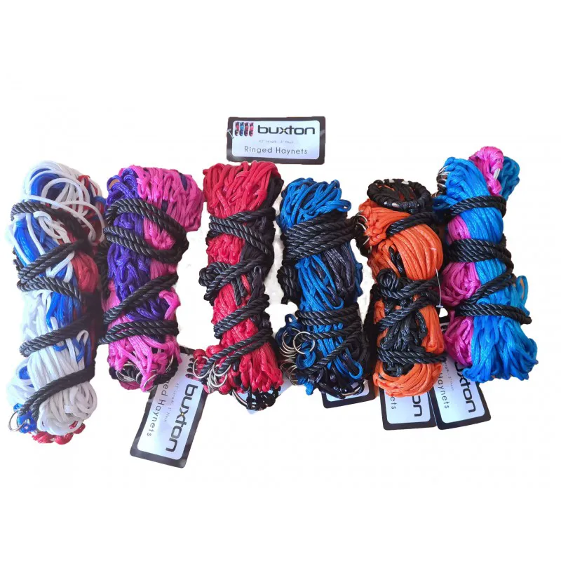 Buxton Ringed Haynets Black/Purple