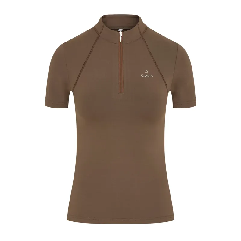 Cameo Short Sleeve Baselayer Mocha