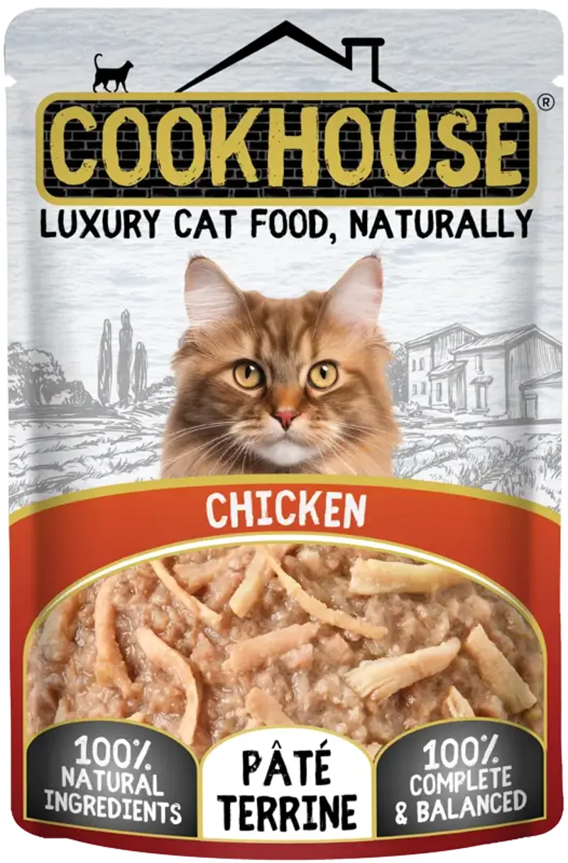 Cookhouse Cat Chicken Terrine 70 gm