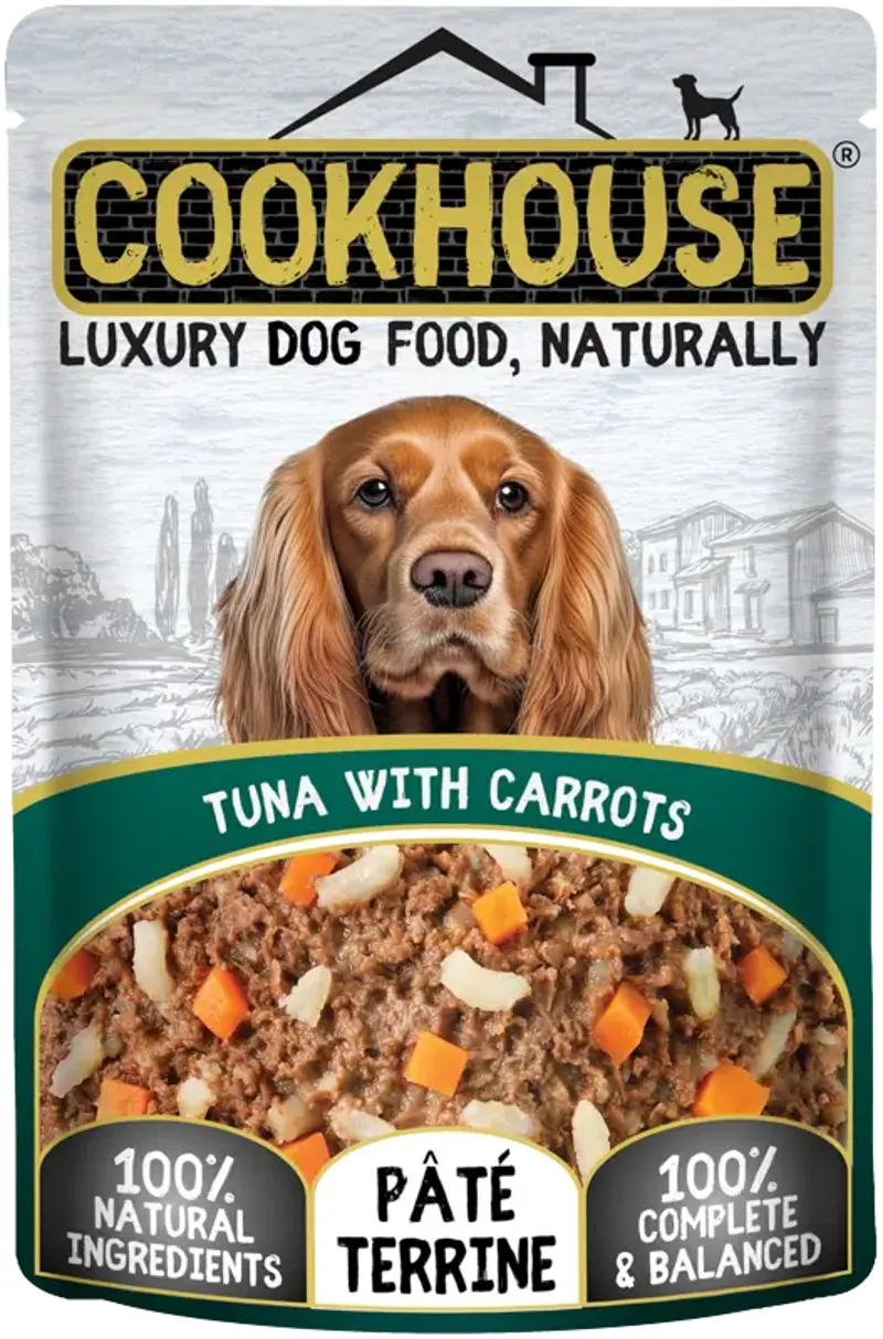 Cookhouse Dog Tuna and Carrot Terrine 100 gm