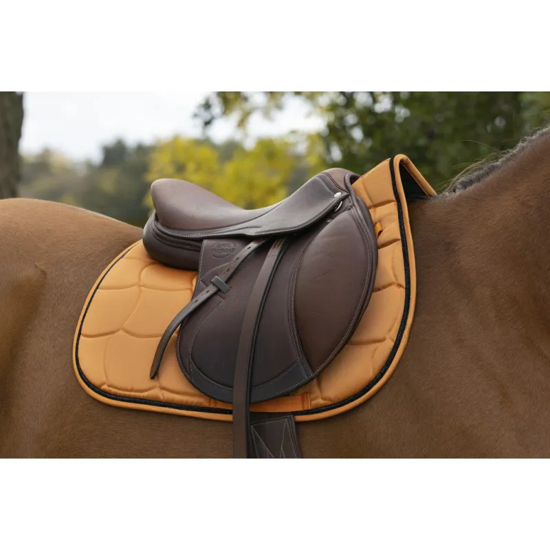 Equitheme Satin Saddle Pad Full Size Orange