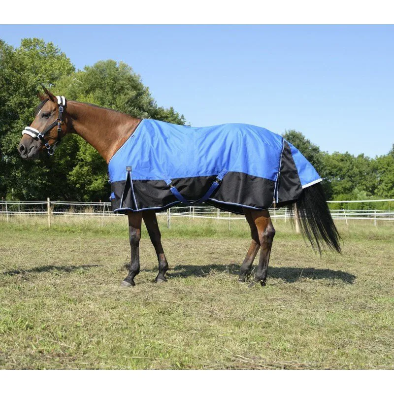 Equitheme Tyrex 1200D Aisancea Rug 0g Blue and Black
