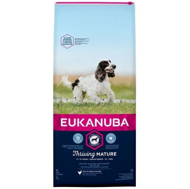 Eukanuba Thriving Mature Medium Breed Chicken 12kg