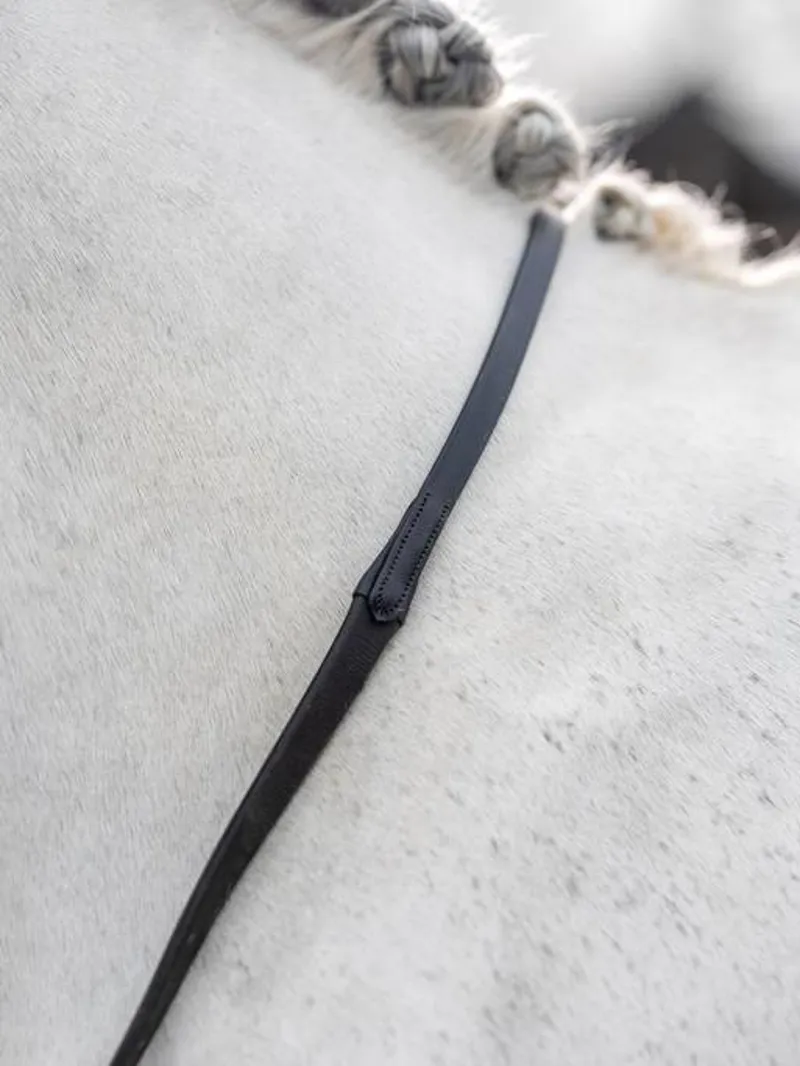 LeMieux Kris Extreme Rubber Reins Brown-1