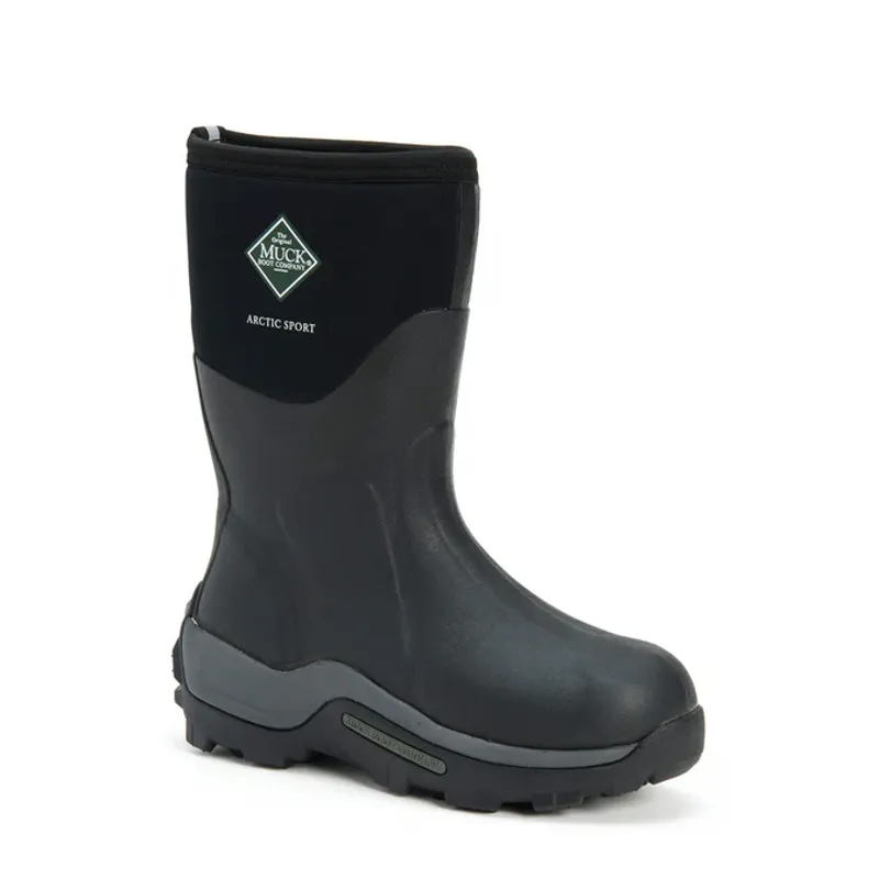 Muck Boots Unisex Arctic Sport Short Boots Black-1