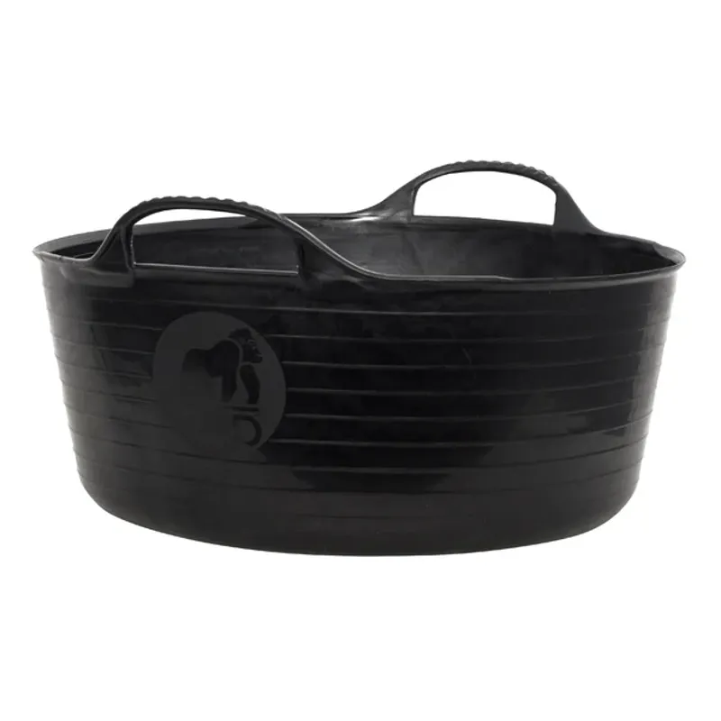 Gorilla Tub Small Shallow 15L Black