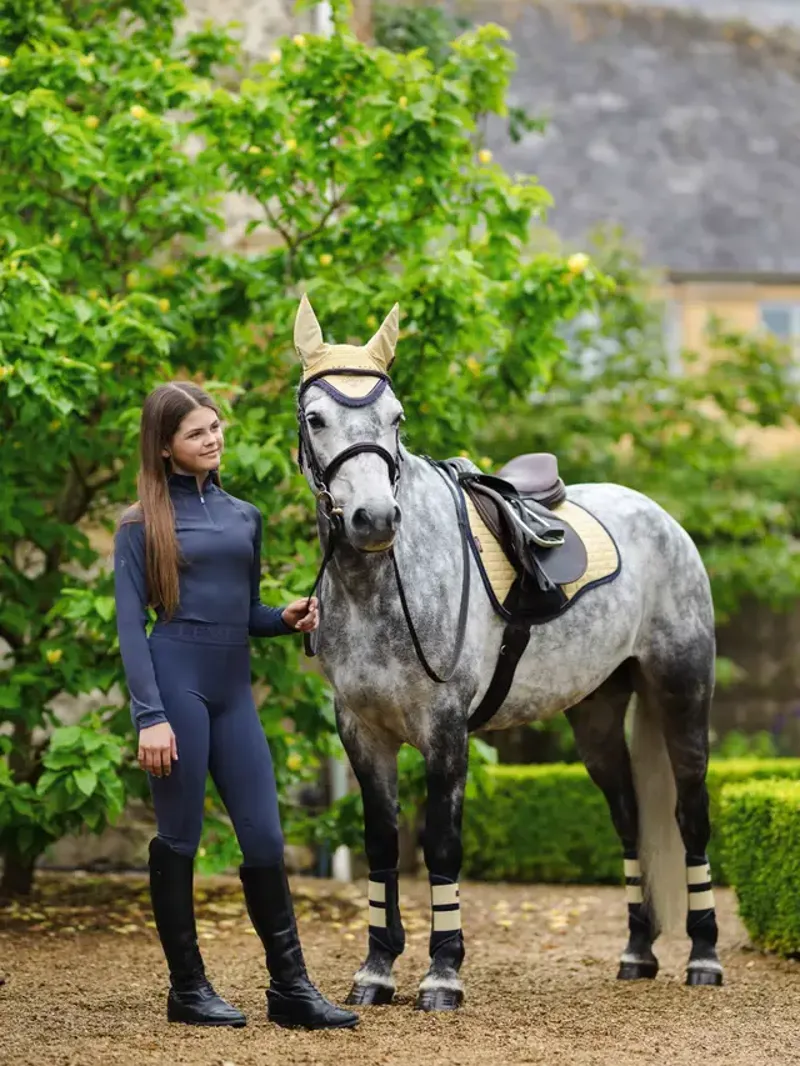 LeMieux Young Rider Base Layer Dusk Blue-5