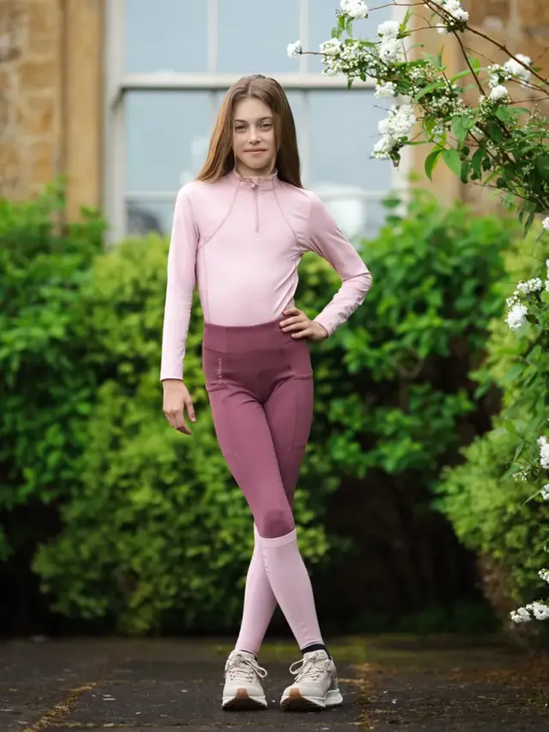 LeMieux Young Rider Orla Pull Ons Rosewood-2