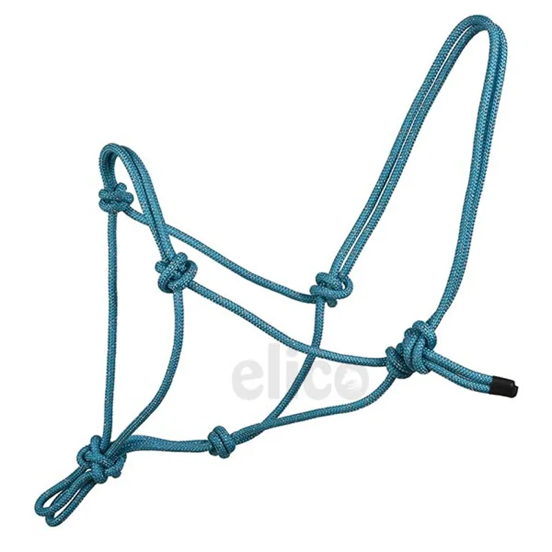 Elico Dovedale Rope Control Headcollar Aqua