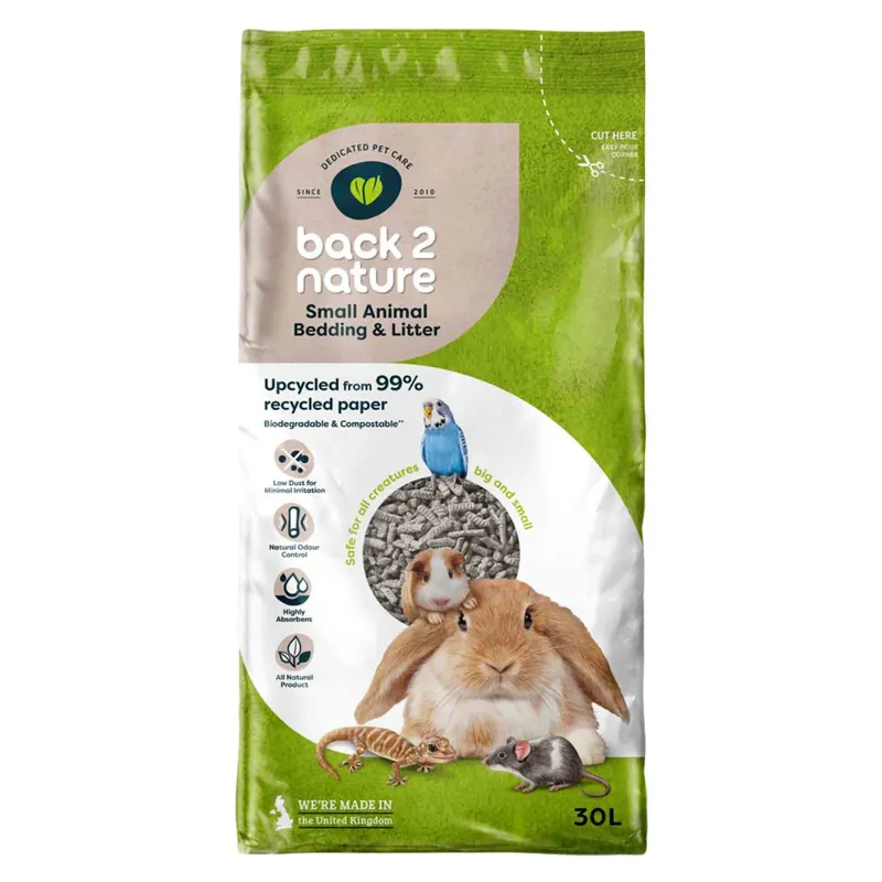 Back To Nature Small Animal Bedding and Litter 30L