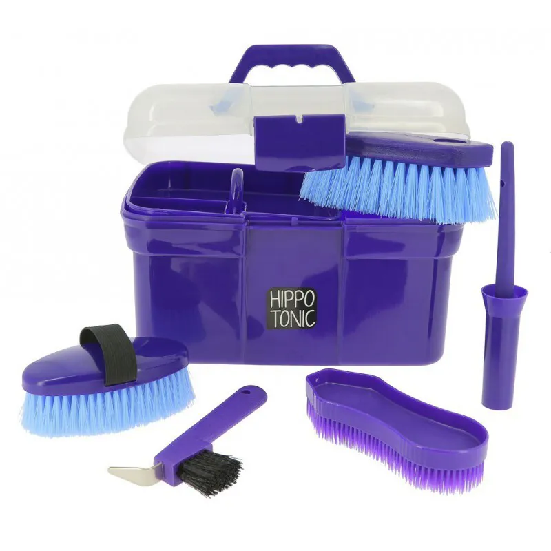 Hippotonic Grooming box 5 piece Purple