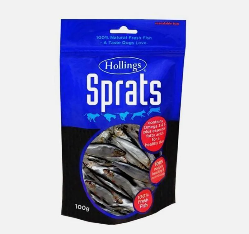 Hollings Sprats 100g