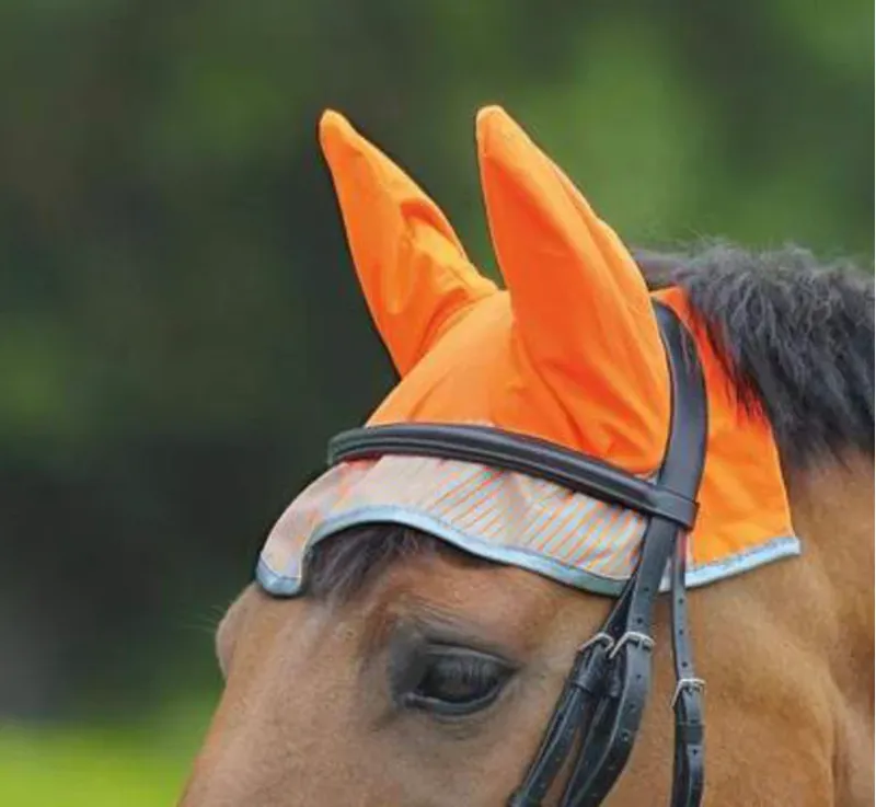 Bridleways Hi Vis Fly Veil Orange