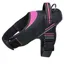 Lazy Bones Night Safe Dog Harness Black/Pink