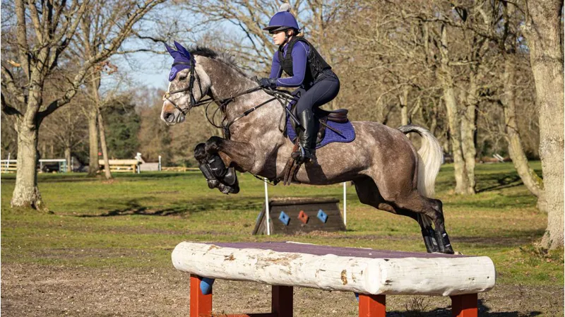 LeMieux Suede GP Pad Ink Blue-3