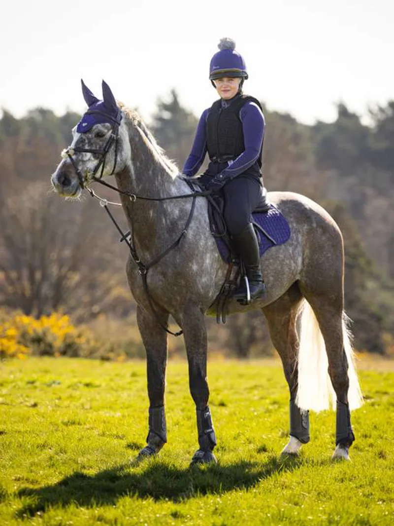 LeMieux Suede GP Pad Ink Blue-2