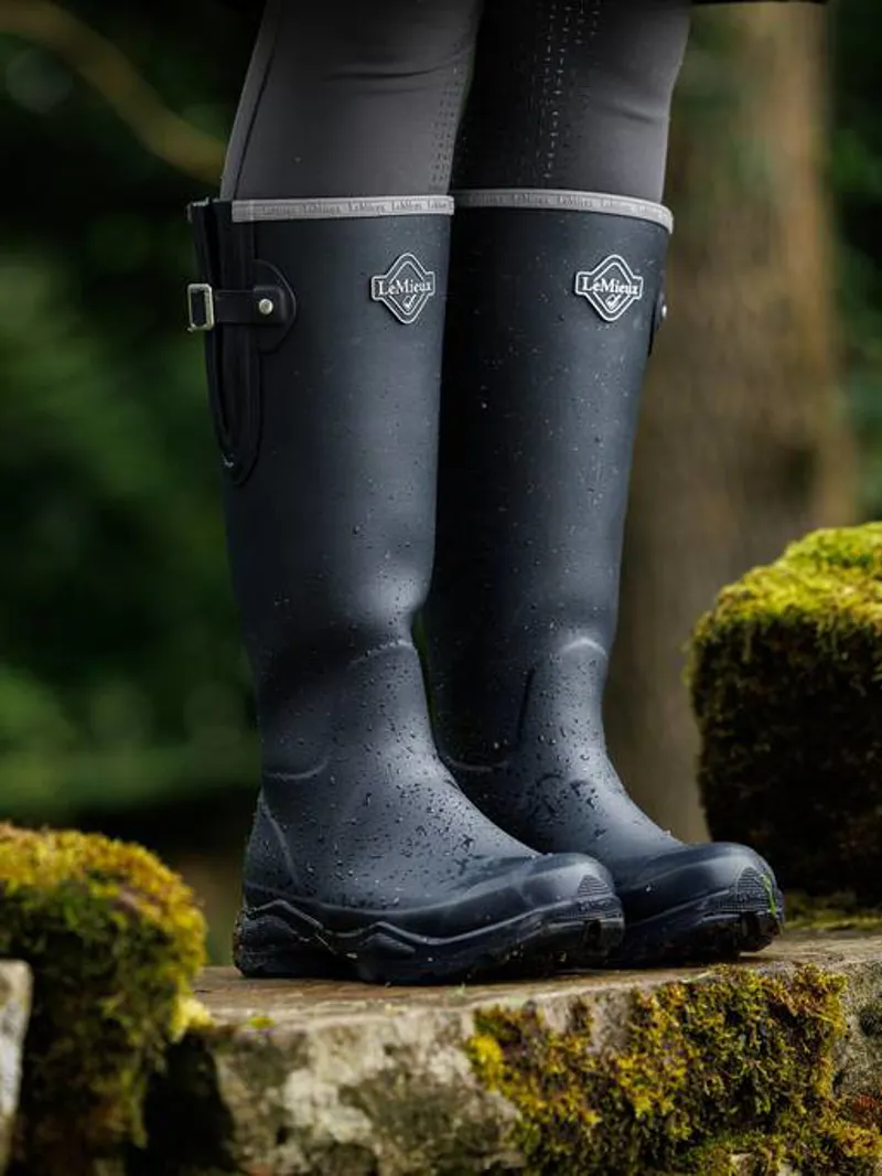 LeMieux Stride Wellington Boot Navy-4