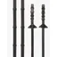 LeMieux Soft Rubber Reins with Stoppers Brown/Silver