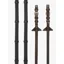 LeMieux Soft Rubber Reins with Stoppers Havana/Brass