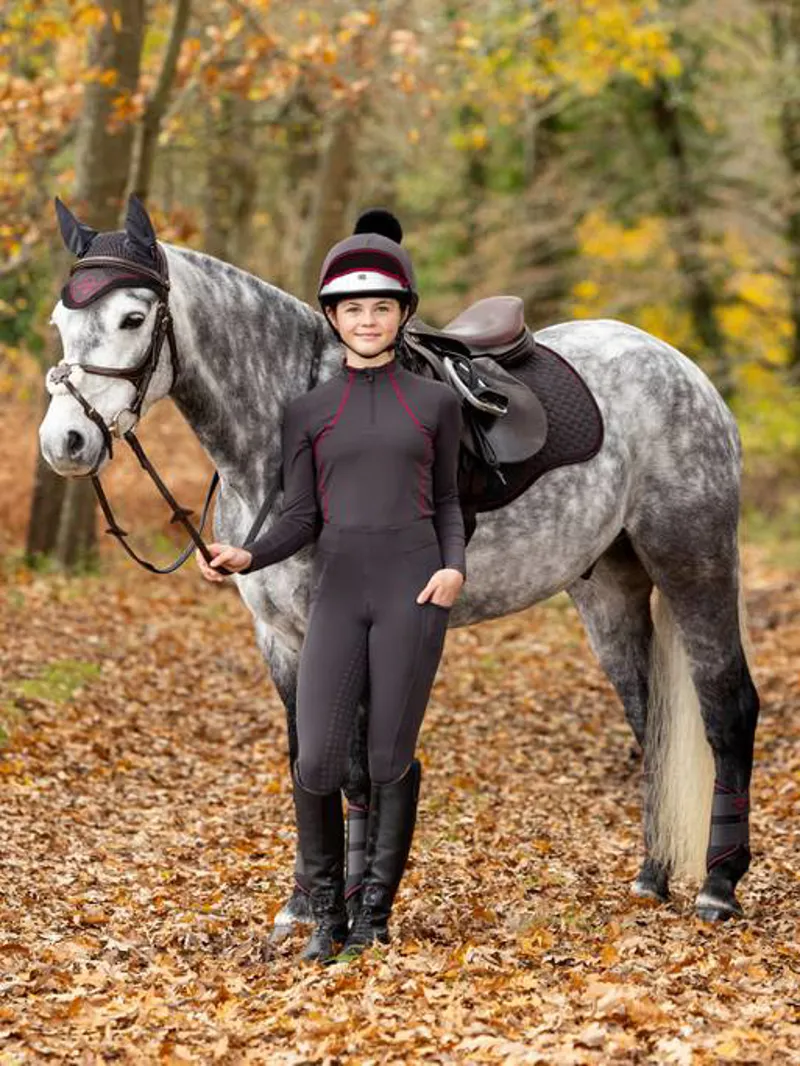 AU24 LeMieux Young Rider Base Layer Cinder-4