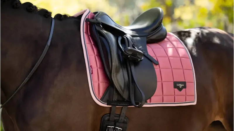 LeMieux SS25 Loire Classic Dressage Square Peony-2