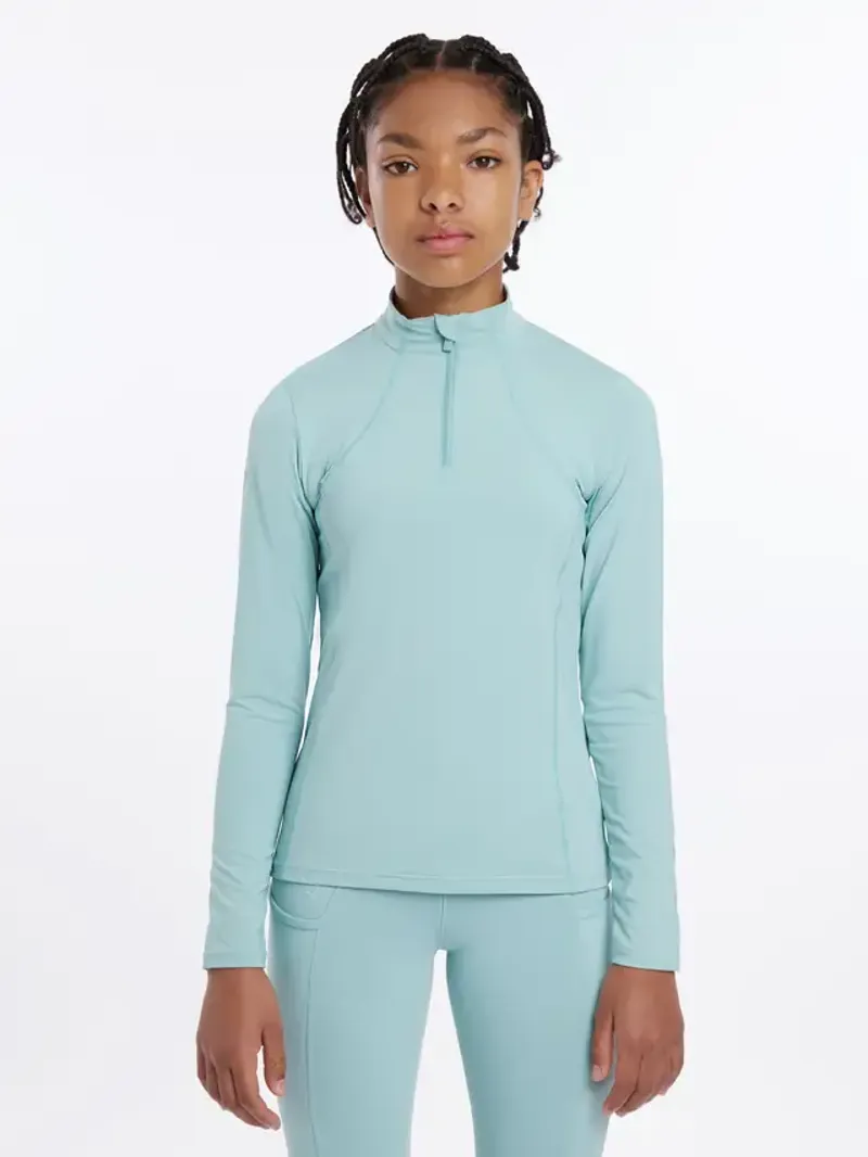 LeMieux Young Rider Base Layer Aqua