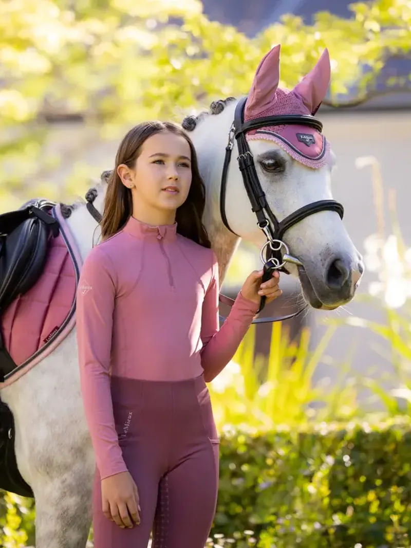 LeMieux Young Rider Base Layer Peony-2