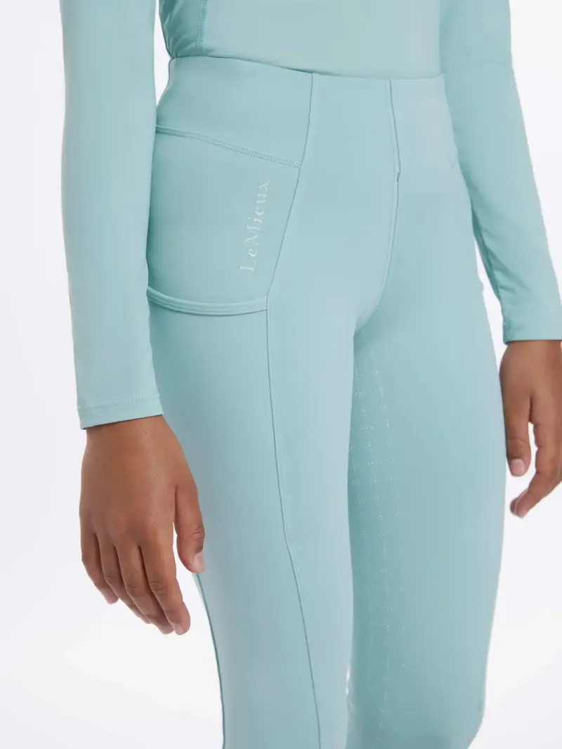 LeMieux Young Rider Orla Pull Ons Aqua-2