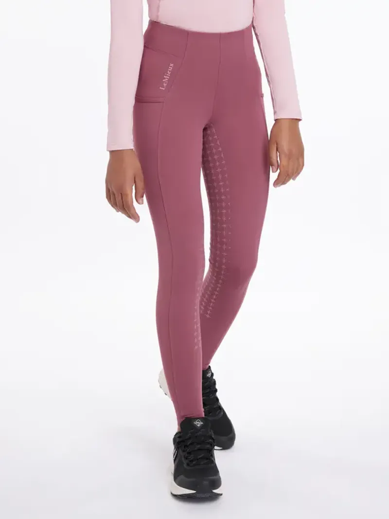 LeMieux Young Rider Orla Pull Ons Rosewood