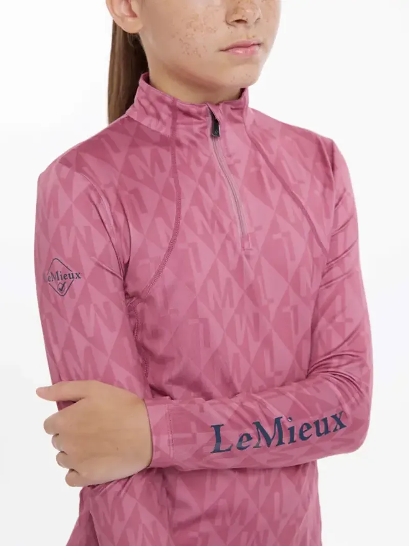 LeMieux Young Rider Clea Base Layer Peony-3