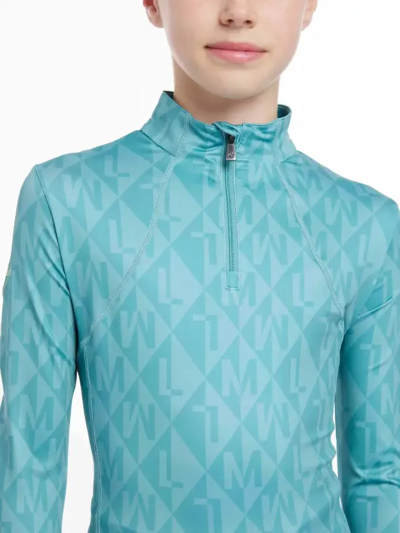 LeMieux Young Rider Clea Base Layer Lagoon-2