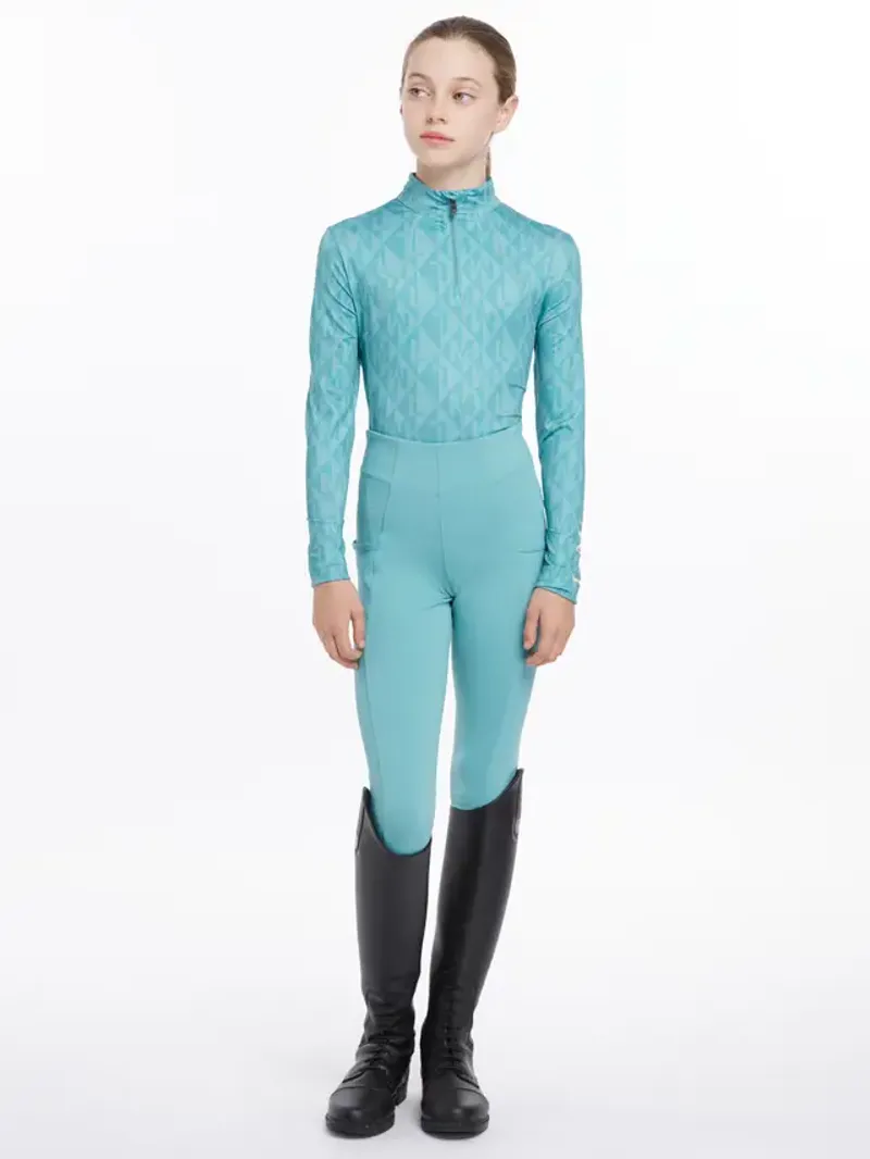 LeMieux Young Rider Clea Base Layer Lagoon-3