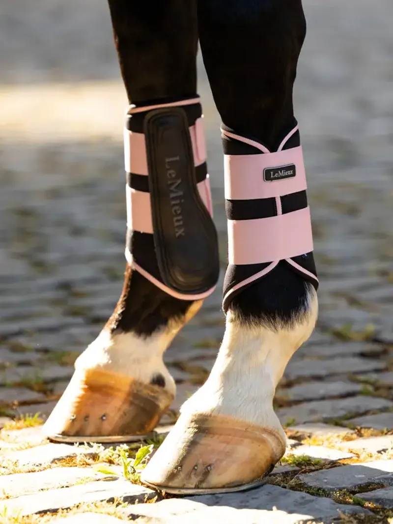 LeMieux Grafter Brushing Boots Blossom