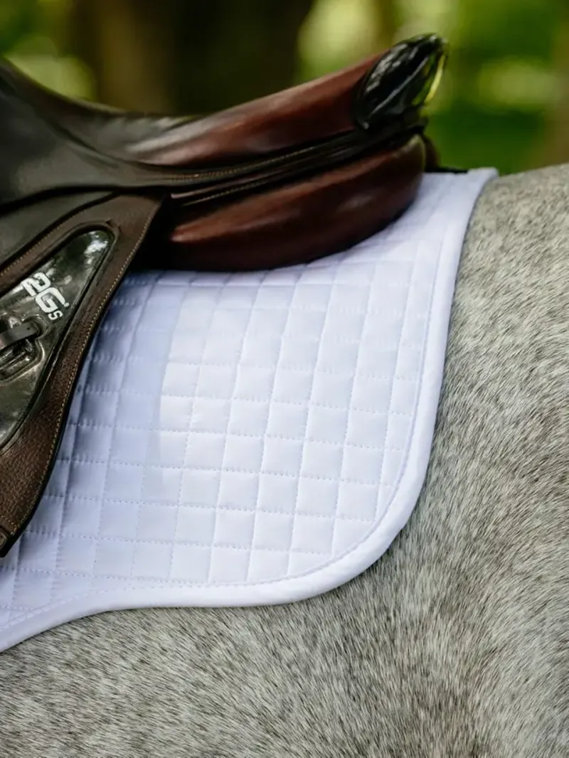 LeMieux Suede GP Pad White Large-2