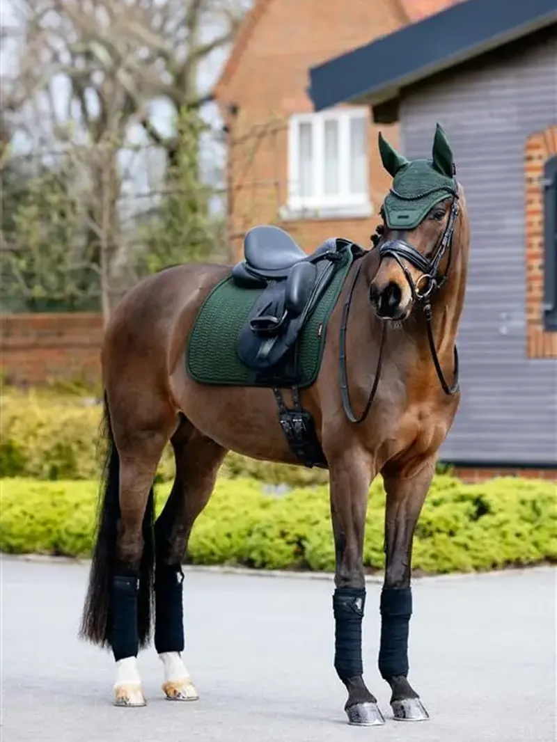 LeMieux Essence Dressage Square Pine Green-1