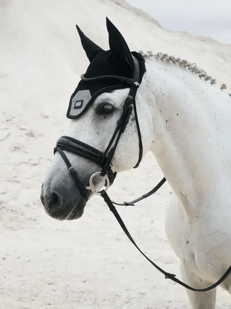 LeMieux Aspen Fly Hood Houndstooth-1