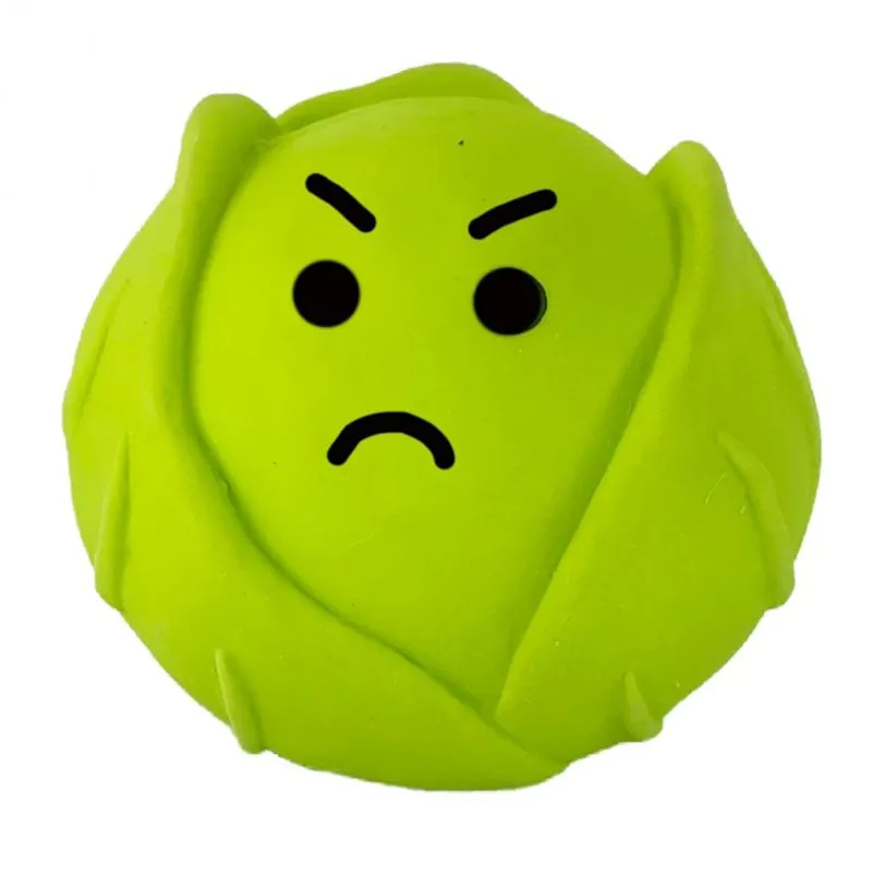 Dog Life Latex Seasons Green-Tings Sprout Squeaky Dog Toy Small