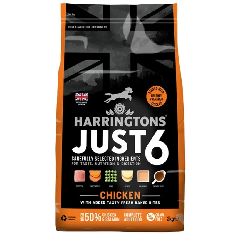 Harringtons Just 6 2KG - Chicken