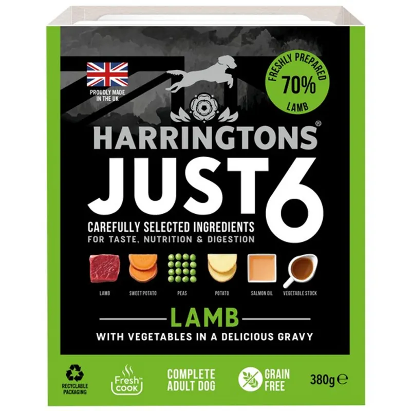 Harringtons Just Wet 380G - Lamb
